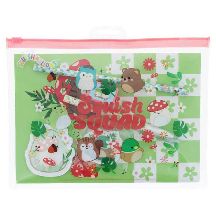 Squishmallows Cottage 'Squish Squad' Stationery Set Box | Peekaboo Baby