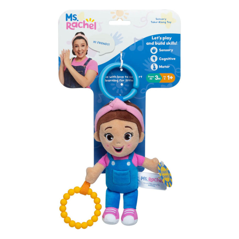 Ms Rachel Sensory Takealong Toy | Peekaboo Baby
