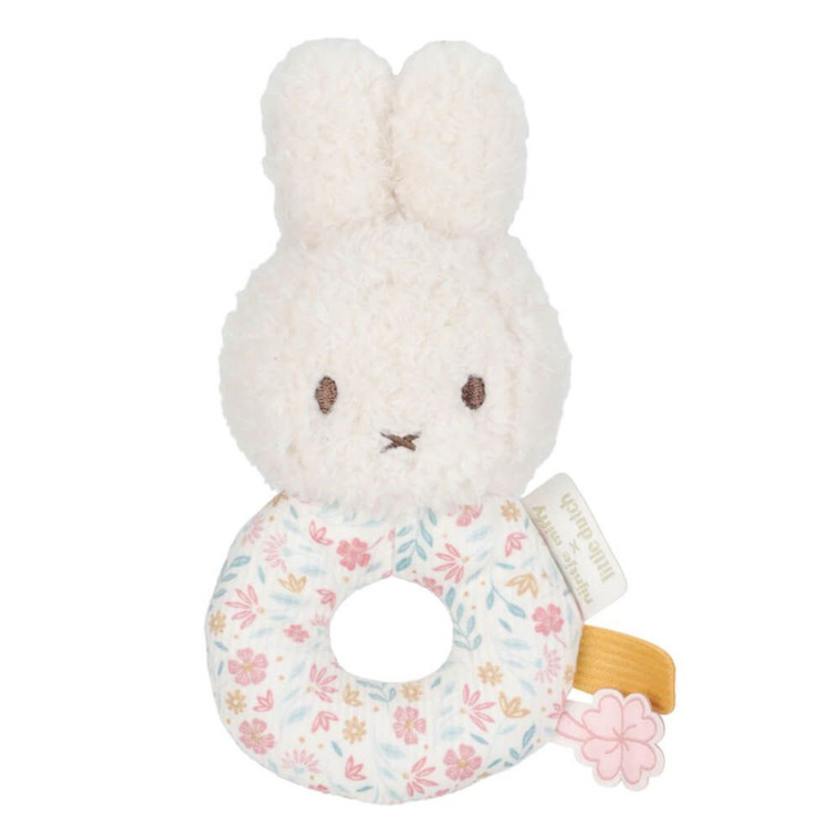 Shop Miffy Ring Rattle : Lucky Blossom at Peekaboo Baby Australia