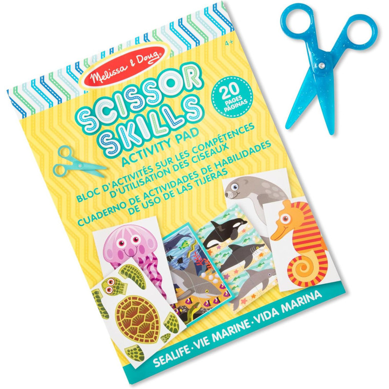 Melissa & Doug Scissor Skills Activity Pad - Sea Life Melissa & Doug Scissor Skills Activity Pad - Sea Life