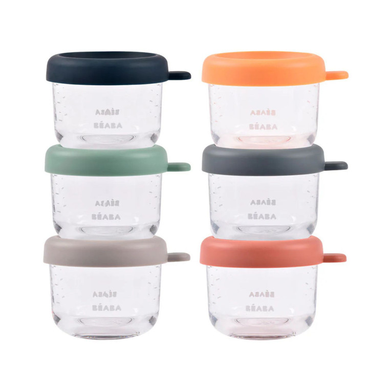 Beaba Glass Jars 6 Pack - 150ml 6