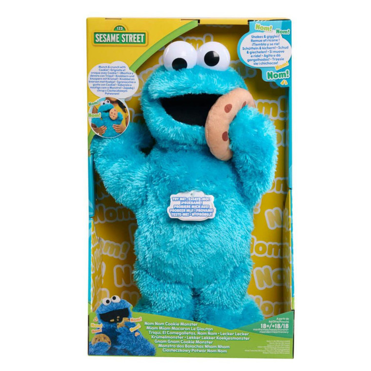 Sesame Street Animated Nom Nom Cookie Monster