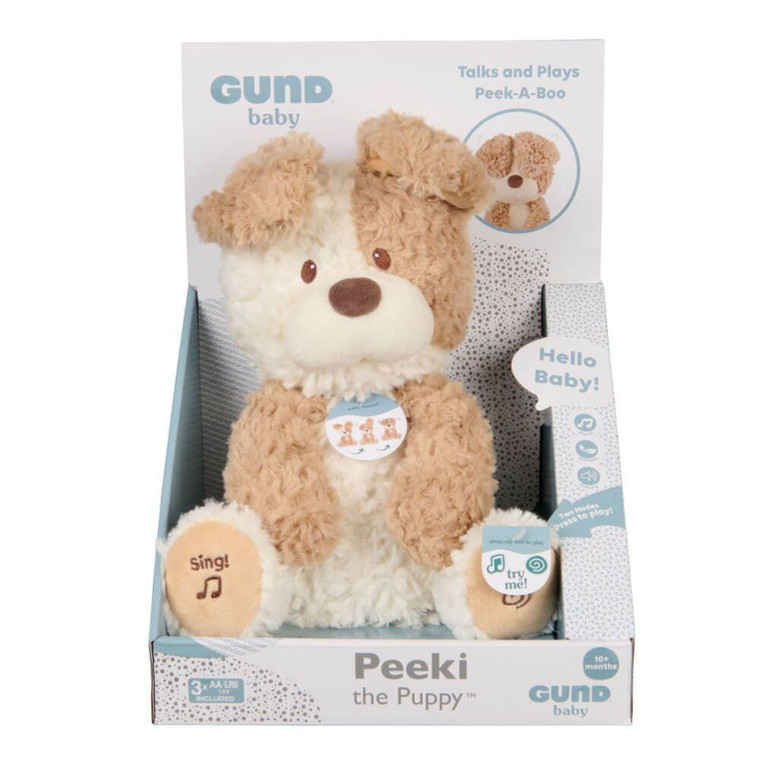 Gund Animated: Peeki the Puppy