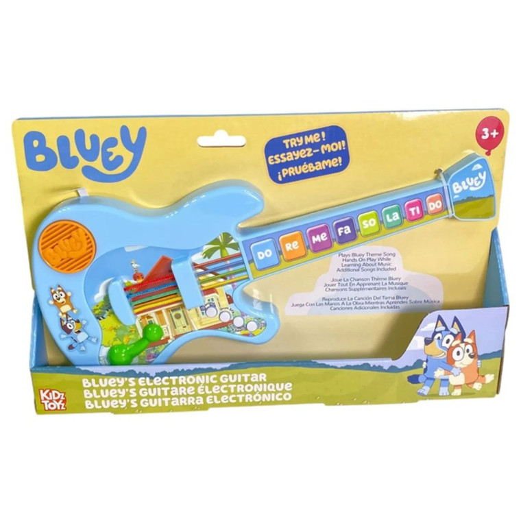 Buy Bluey Electronic Music Time Guitar Toy Online | Peekaboo Baby