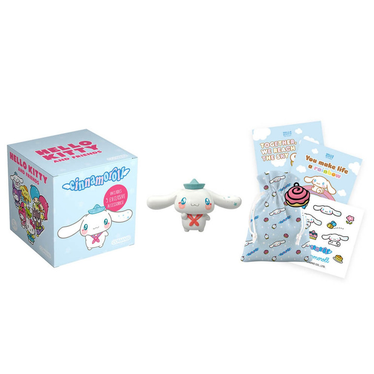 Cinnamoroll Friendship Box Figurine Set - main view | Peekaboobaby
