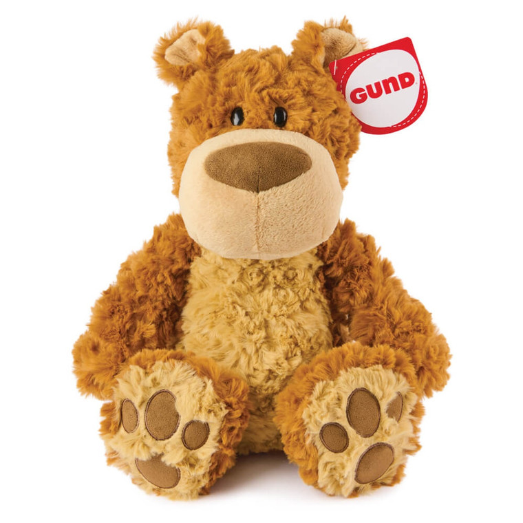 GUND Bexley Brown Teddy Bear Plush - 30cm - main view | Peekaboobaby