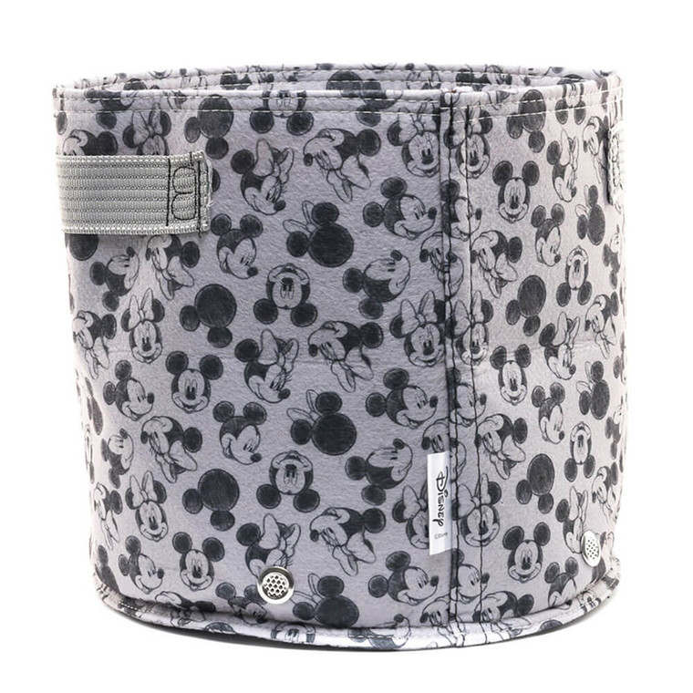 Jardinopia Mickey & Minnie Mouse Large Grey Fabric Eco-Pot (23L) - main view | Peekaboobaby
