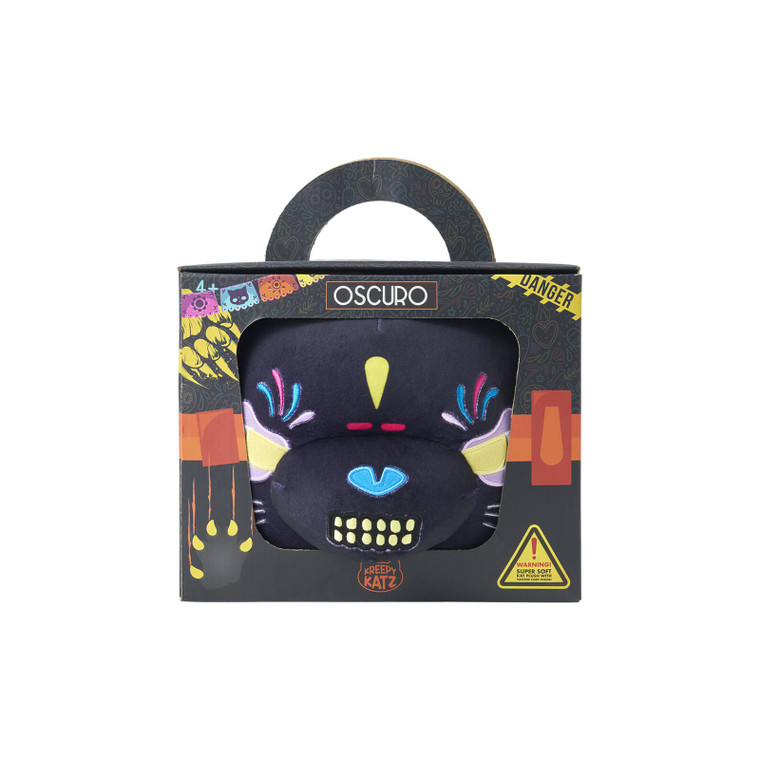 Kreepy Katz Oscuro Cat Carrier Plush - 30cm