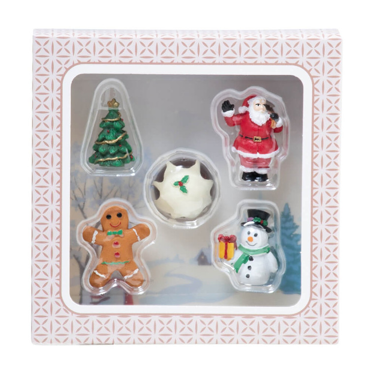 Jardinopia Christmas Diffuser Decor Set (Pack of 5) - main view | Peekaboobaby