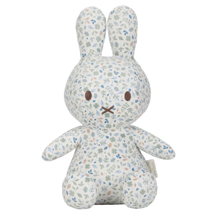 Miffy Lucky Leaves Medium Plush Toy - 30cm - main view | Peekaboobaby