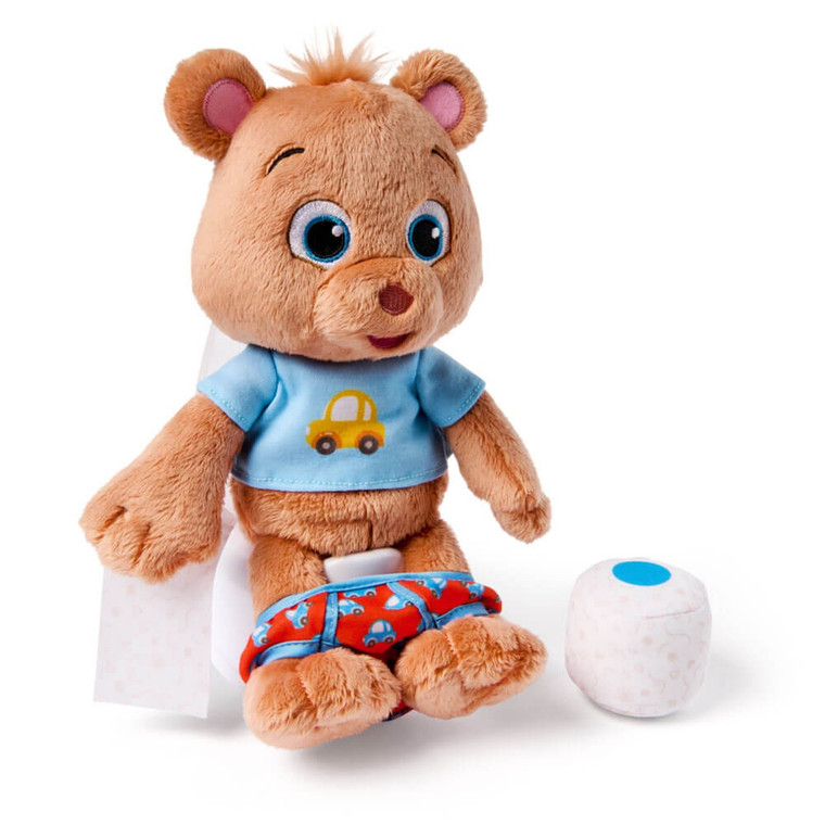 Ms. Rachel Potty Time with Bean Plush Bear Set - detail close-up