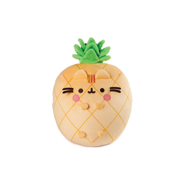 Pusheen Fruits pineapple scented Squisheen plush - large yellow pineapple - 40.5cm