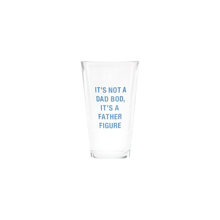Say What? 'Dad Bod Father Figure' Pint Glass