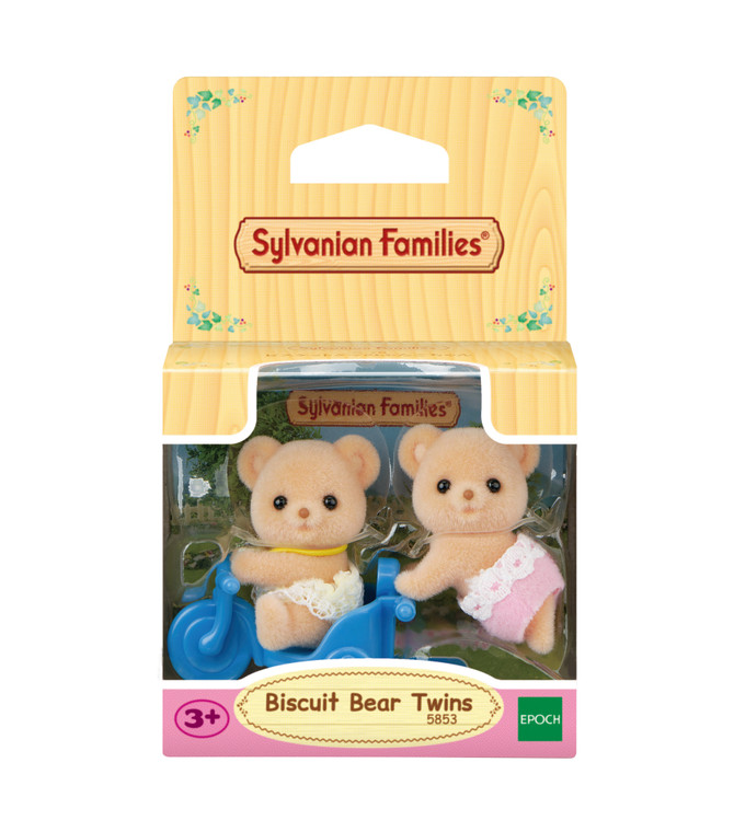 Sylvanian Families Biscuit Bear Twins Toy product box front