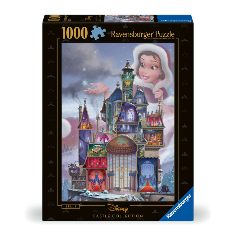Ravensburger - Disney Castle Belle Puzzle 1000 Pieces - image 4 | Peekaboo Baby