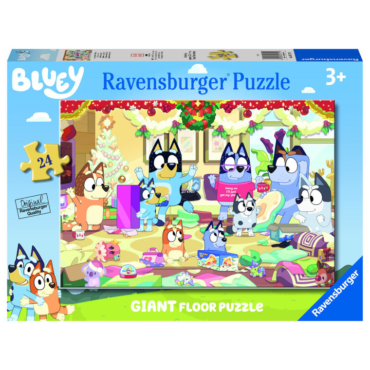 Ravensburger Bluey Lets Do This Shaped 12/16 - image 2 | Peekaboo Baby