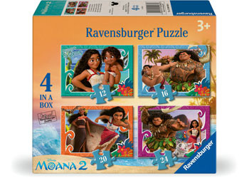 Ravensburger - Disney Moana 2 Puzzle 12/16/20/24 Pieces - box front
