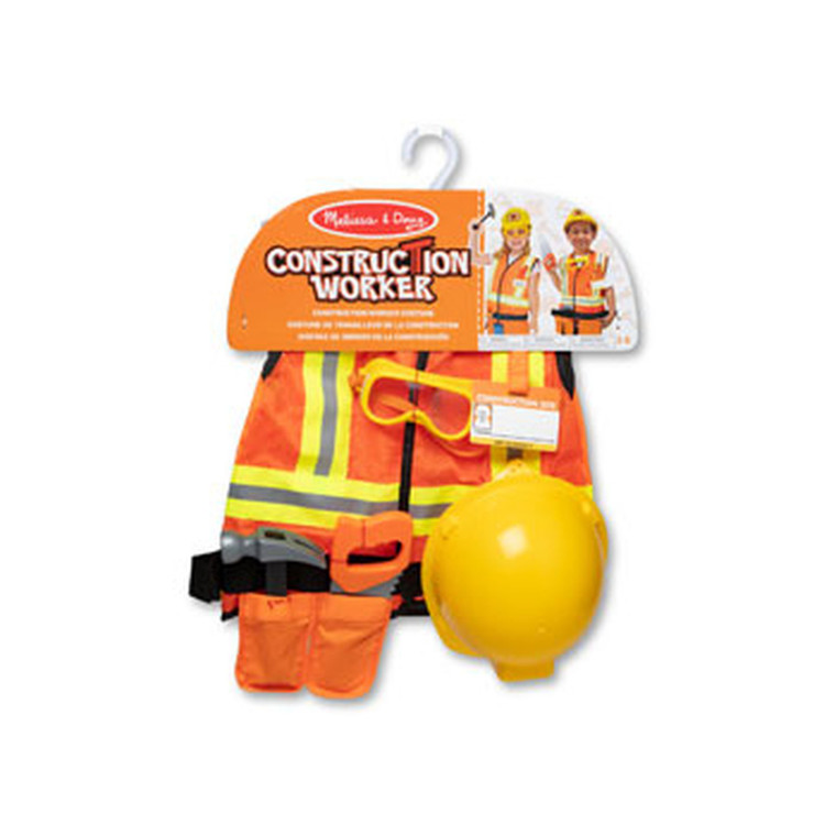 Melissa & Doug Construction Worker Costume - image 5 | Peekaboo Baby