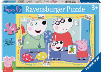 Ravensburger - Peppa Meets Penny's Parents! Puzzle 35 Pieces - box front