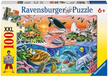 Ravensburger - Beautiful Ocean Puzzle 100 Pieces - box front