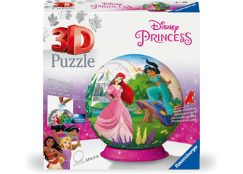 Ravensburger - 3D Puzzleball Disney Princess 72 Pieces - box front