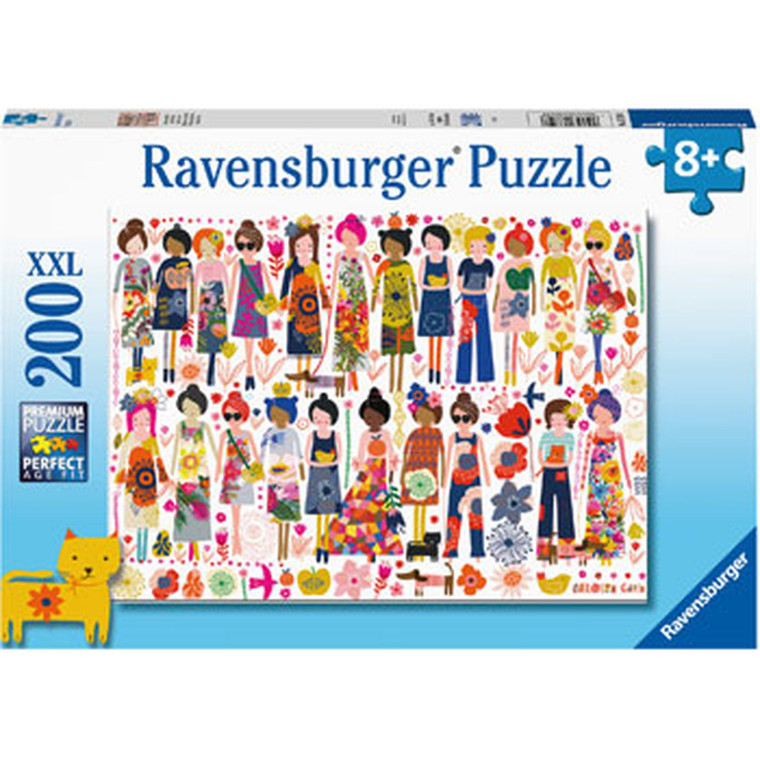 Ravensburger Flowers and Friends Puzzle 200 Pieces - main image | Peekaboo Baby
