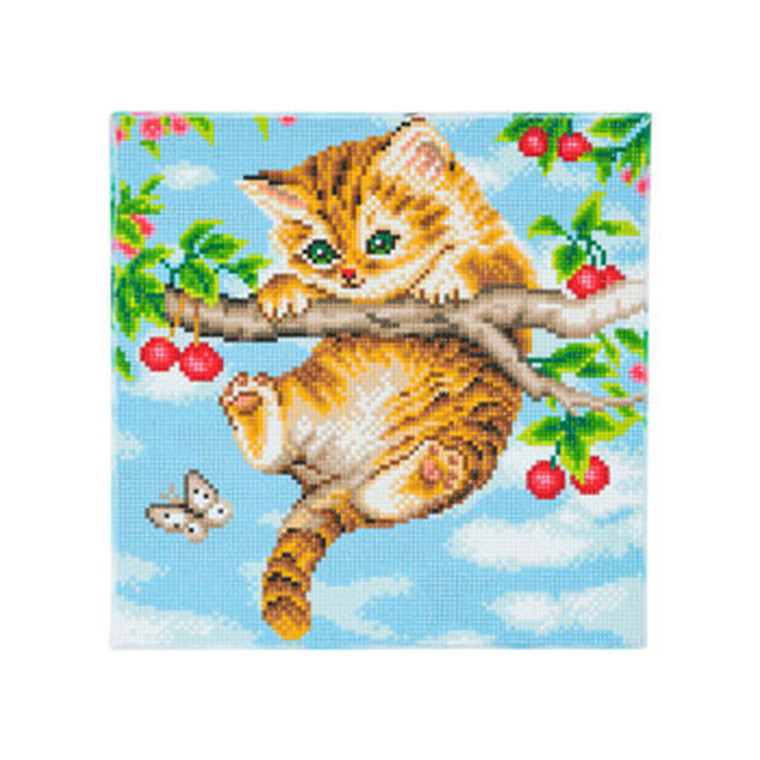 Diamond art kit box front showing design preview