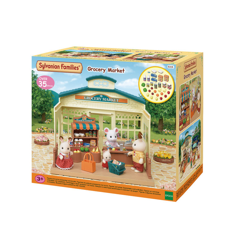 Sylvanian Families Grocery Market - contents | Peekaboo Baby