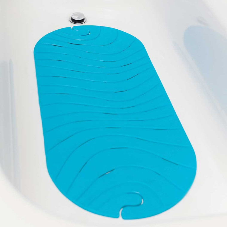 Boon Ripple baby bath mat showing soft cushioned design