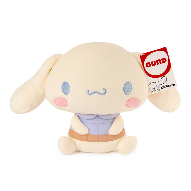 Cinnamoroll Camper large plush toy, cloud-white puppy character with long floppy ears