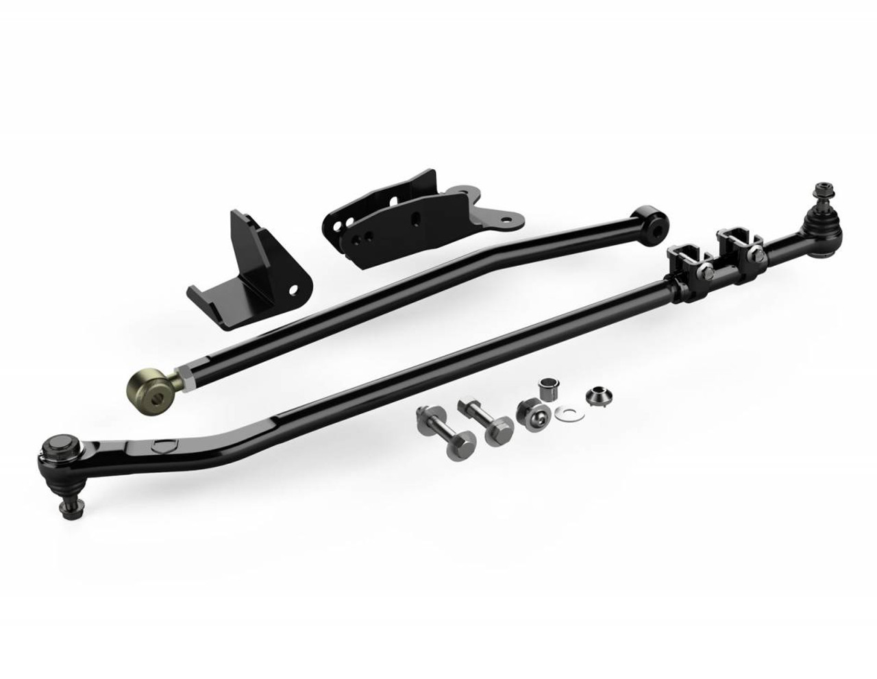 TeraFlex Jeep JK/JKU HD Drag Link Flip Kit w/ Front Track Bar Drop Bracket  and Frame Brace Kit Complete 07-18 Wrangler JK/JKU - SWAGPERFORMANCEPARTS