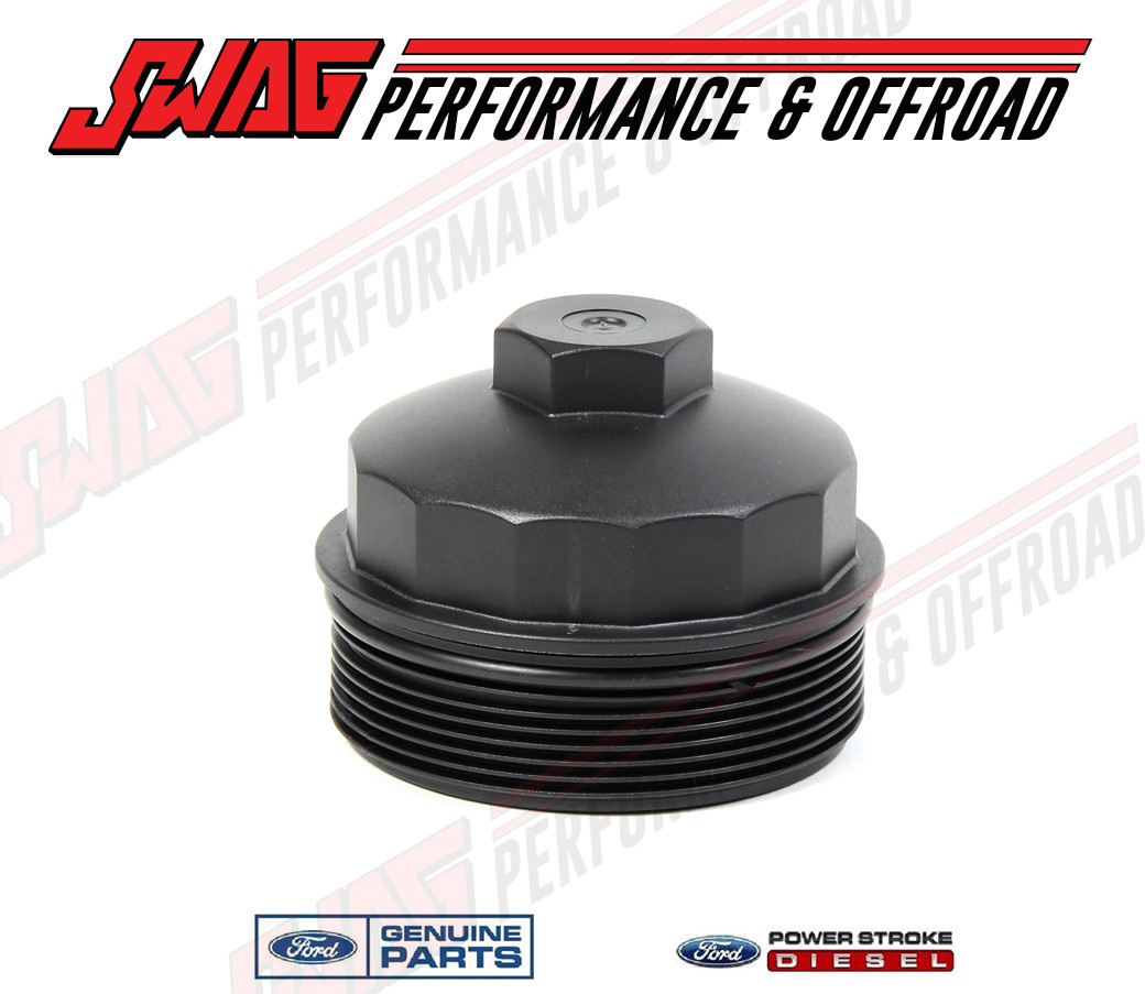 FORD 6.0 6.0L POWERSTROKE DIESEL OEM HFCM FRAME RAIL FUEL FILTER CAP