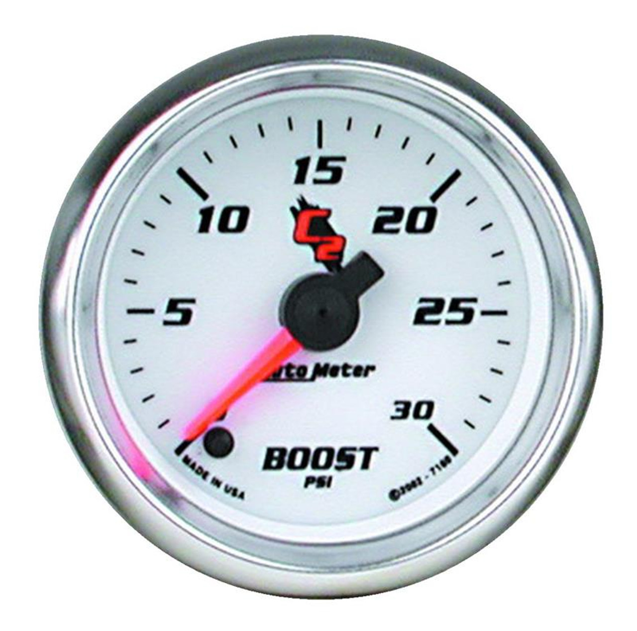 Auto Meter C2 Series Boost Gauge 7160 0 - 30 Psi