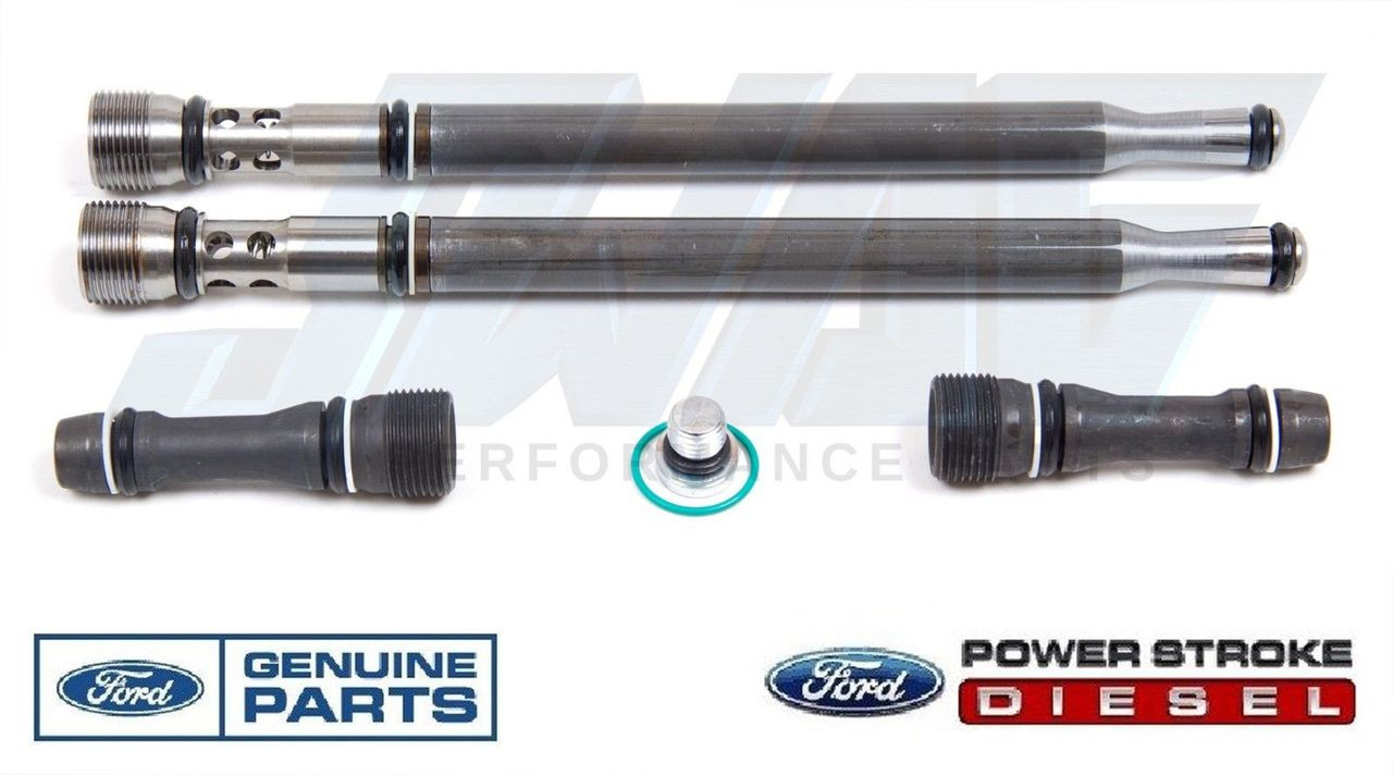 6.0L POWERSTROKE DIESEL OEM GENUINE FORD STAND PIPE DUMMY PLUG KIT