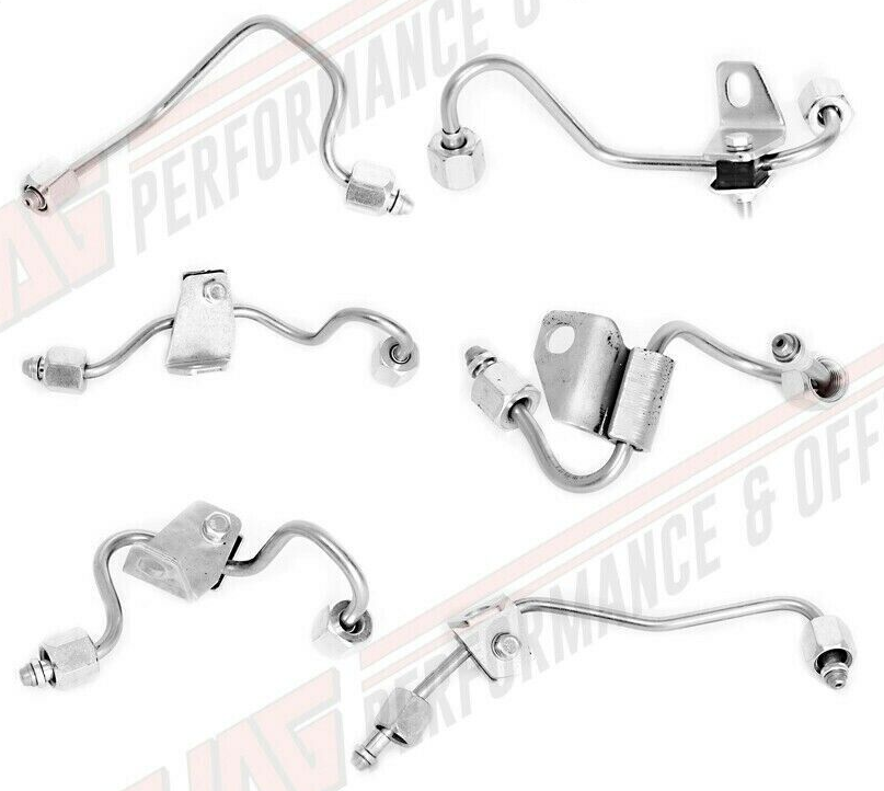 Car Fuel Injector Lines Set of 6 for Dodge Cummins... - Grandado