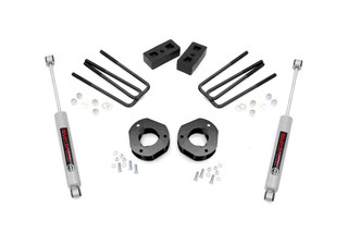 Rough Country 3.5-inch Suspension Lift Kit (Factory Cast Steel Control Arm Models) 26830