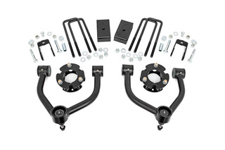 Rough Country 3-inch Bolt-On Suspension Lift Kit w/ Upper Control Arms 83600