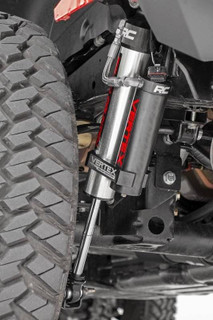 Rough Country Jeep Rear Adjustable Vertex Shocks (18-20 Wrangler JL, for 3.5in - 4.5in Lifts) 699007