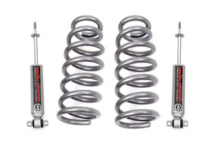 Rough Country 2in Dodge Leveling Coil Springs w/N3 Shocks (09-18 RAM 1500 2WD, V8 Models) 30430