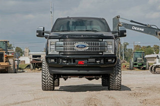 Rough Country 6in Ford Susp Lift Kit w/Radius Arms & V2 Monotube (17-19 F-250/350 4WD, Diesel) 55670