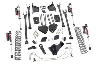 Rough Country 6in Ford 4-Link Suspension Lift Kit, Vertex (15-16 F-250 4WD, No Overloads) 52750