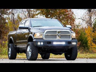 Rough Country Ram Heavy-Duty Front LED Bumper (10-18 2500/3500) 10785