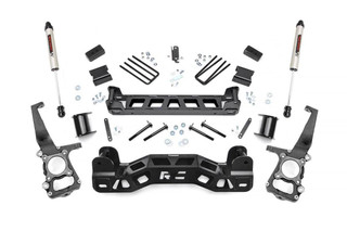 Rough Country 4in Ford Suspension Lift Kit w/V2 Shocks (09-10 F-150) 57271