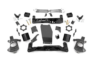 Rough Country 5in GMC Susp Lift Kit (14-18 1500 Denali PU 4WD w/MagneRide, Alum & Stmpd Steel) 17901