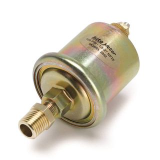 Autometer Sensor, Oil Pressure, 0-100psi, 1/8" Npt Male, For Short Sweep Elec. 2242