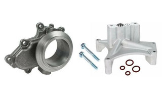 SWAG PERFORMANCE 7.3L NON-EBV EXHAUST HOUSING & PEDESTAL
