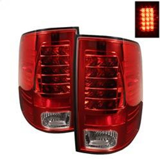 Spyder Auto LED Tail Lights - Incandescent - Red Clear 5017567