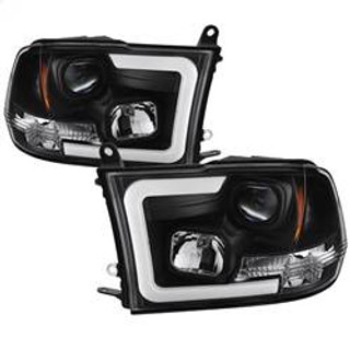 Spyder Auto Version 2 Projector Headlights - Halogen - Light Bar DRL - Black 5084811