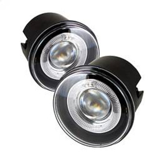 Spyder Auto Projector Fog Lights with Switch - Clear 5015785