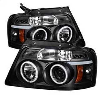Spyder Auto Projector Headlights - Version 2 - CCFL Halo - LED - Black 5030085